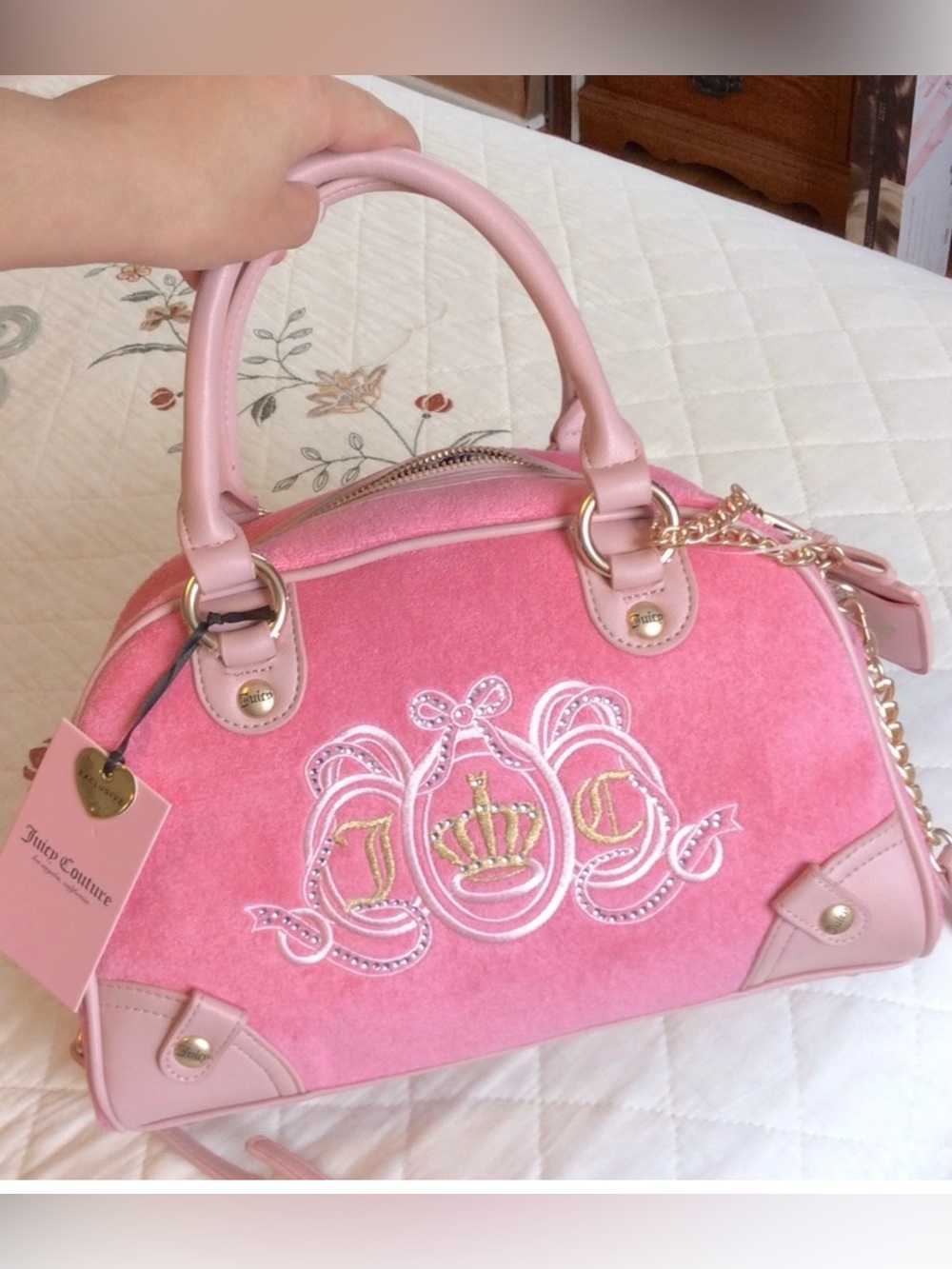 Juicy Couture pink bag